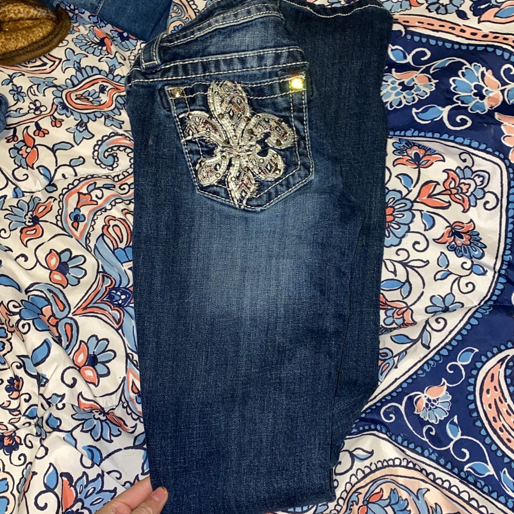 Rock and rival jeans